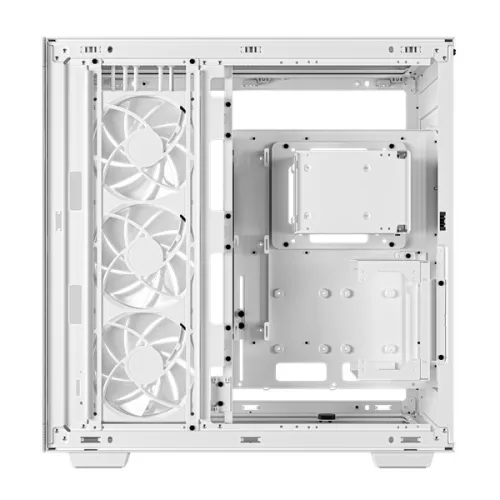 DeepCool Számítógépház - CH780 WH (fehér, ablakos, 3x140mm ventilátor, Mini-ITX / Mico-ATX / ATX / E-ATX, 4xUSB3.0)