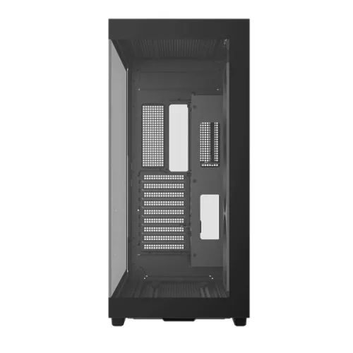 DeepCool Számítógépház - CH780 (fekete, ablakos, 3x140mm ventilátor, Mini-ITX / Mico-ATX / ATX / E-ATX, 4xUSB3.0)