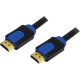 LogiLink HDMI 1.4 -> HDMI 1.4 M/M video kábel 3m fekete