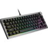 Cooler Master CK720 65% USB magyar gaming Kailh Box V2 Red mechanikus billentyűzet szürke-fekete (Space Gray)