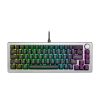 CoolerMaster COOLER MASTER Vezetékes Billentyűzet CK720 65% RGB Mechanikus Gaming, White Swit