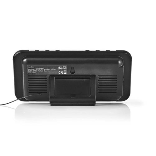 Nedis CLAR004BK digitális óra beépített AM/FM rádióval