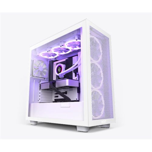 NZXT HÁZ NZXT Midi - H7 v1 Flow Edition - Matt fehér - CM-H71FW-01