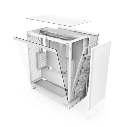 NZXT HÁZ NZXT Midi - H7 Flow - Matt fehér - CM-H72FW-01