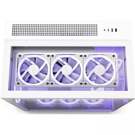 NZXT HÁZ NZXT Midi - H9 Elite - Matt fehér - CM-H91EW-01