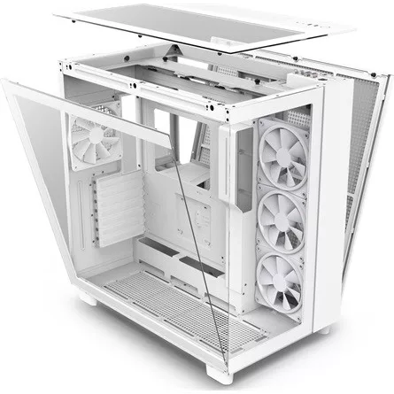NZXT HÁZ NZXT Midi - H9 Elite - Matt fehér - CM-H91EW-01