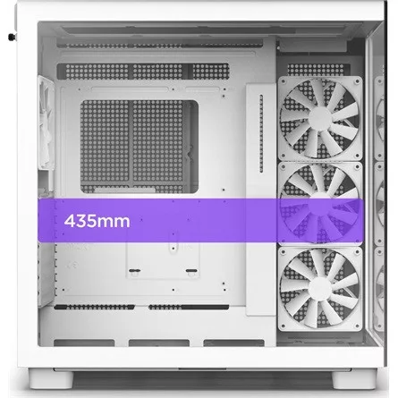 NZXT HÁZ NZXT Midi - H9 Elite - Matt fehér - CM-H91EW-01