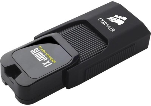 Corsair Flash Voyager Slider X1 USB 3.0 64GB, Capless Design, Read 130MBs, Plug and Play