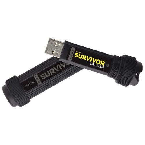 Corsair Flash Survivor Stealth USB 3.0 32GB, Military-Style Design, Plug and Play