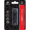 Corsair Flash Voyager GTX USB 3.1 512GB, Zinc Alloy Casing, Read 440MBs - Write 440MBs, Plug and Play
