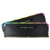 CORSAIR Vengeance RGB RS Fekete DDR4. 3600MHz 16GB (2x8GB) memória