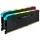 CORSAIR DDR4 32GB (2x16GB) 3200MHz Vengeance RS RGB RAM, fekete