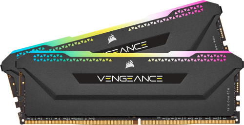 CORSAIR DDR4 16GB (2X8GB) 3200MHz Vengeance RGB Pro SL RAM, fekete