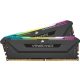 CORSAIR DDR4 16GB (2X8GB) 3200MHz Vengeance RGB Pro SL RAM, fekete