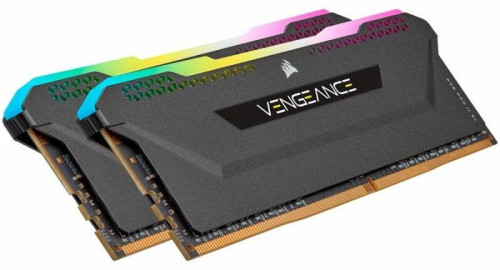 CORSAIR DDR4 32GB (2x16GB) 3600MHz Vengeance Pro SL RGB RAM, fekete