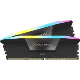   CORSAIR DDR5 5200MHz 32GB (2x16GB) XMP VENGEANCE RGB RAM, fekete