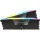 CORSAIR DDR5 5200MHz 32GB (2x16GB) XMP VENGEANCE RGB RAM, fekete