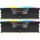 CORSAIR DDR5 6000MHz 32GB (2x16GB) AMD EXPO VENGEANCE RGB RAM, szürke