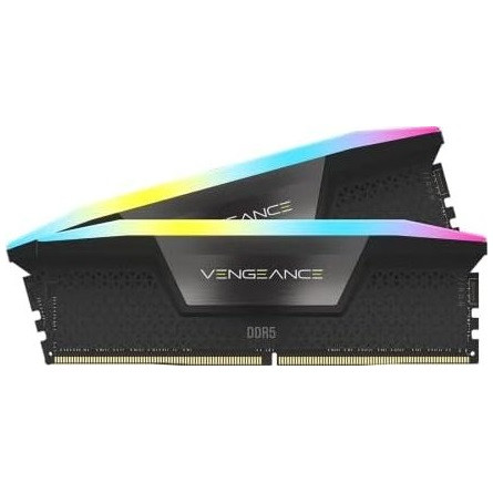 Corsair Vengeance RGB 64GB 6000MT/s DDR5 memória CL30 Kit of 2 szürke RGB