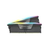CORSAIR  DDR5 64GB (2 x 32GB) XMP VENGEANCE RGB IRAM, szürke