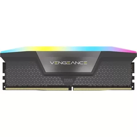 CORSAIR  DDR5 64GB (2 x 32GB) XMP VENGEANCE RGB IRAM, szürke