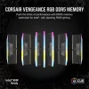 Corsair Vengeance RGB 96GB 5600MT/s DDR5 memória CL40 Kit of 2 fekete RGB