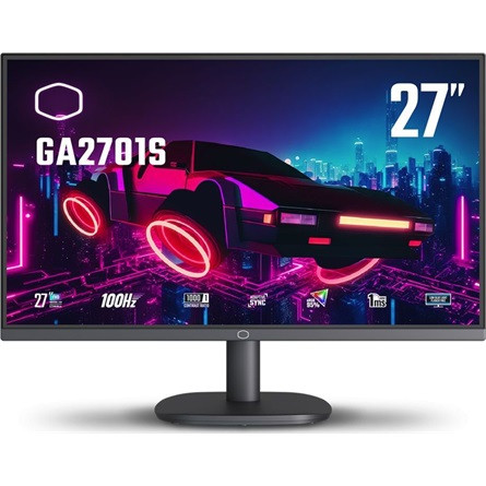 CoolerMaster Cooler Master GA2701S 27" IPS LED gaming monitor fekete 100Hz