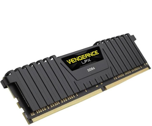 CORSAIR DDR4 16GB (1x16GB) 2400MHz Vengeance LPX RAM, Fekete