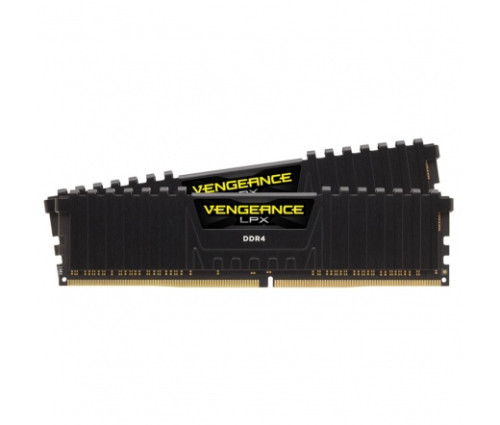 CORSAIR DDR4 16GB (2x8GB) 3600MHz Vengeance LPX RAM, Fekete