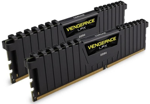 CORSAIR DDR4 16GB (2x8GB) 3600MHz Vengeance LPX RAM, Fekete