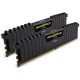 CORSAIR DDR4 16GB (2x8GB) 3600MHz Vengeance LPX RAM, Fekete