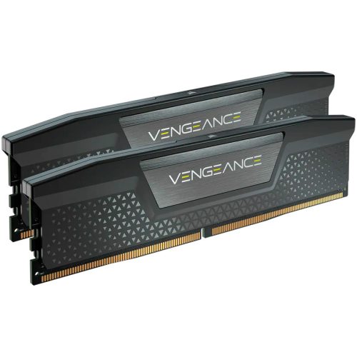 CORSAIR VENGEANCE DDR5 32GB (2x16GB) DDR5 6000 CL38-44-44-96 1.35V Std PMIC Intel XMP Memory - Black,  0840006684442