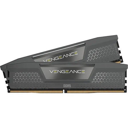CORSAIR DDR5 6400MHz 32GB (2x16GB) EXPO & XMP VENGEANCE RAM, szürke