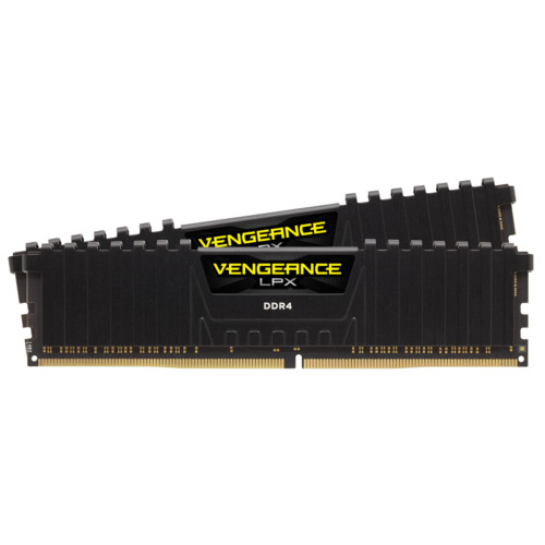 CORSAIR Vengeance LPX  Fekete DDR4, 3200MHz 64GB (2 x 32GB) memória