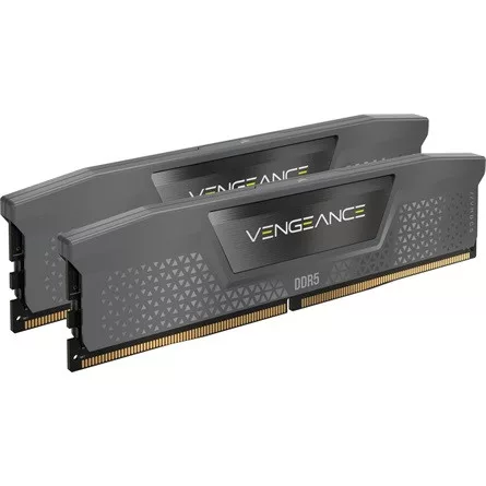 CORSAIR DDR5 5200MHz 64GB (2x32GB) AMD EXPO VENGEANCE RAM, szürke