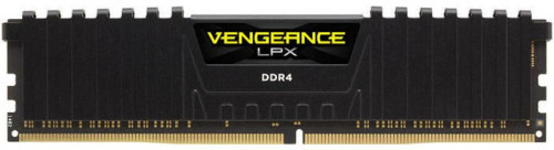 CORSAIR DDR4 8GB (1x8GB) 3200MHz Vengeance LPX RAM, fekete