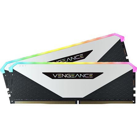 Corsair Vengeance RGB RT 16GB 3600MT/s DDR4 memória CL18 Kit of 2 for AMD Ryzen fehér RGB