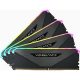 Corsair Vengeance RGB RT 32GB 3600MT/s DDR4 memória CL18 Kit of 4 fekete RGB