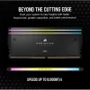 CORSAIR Memória DOMINATOR TITANIUM RGB DDR5 32GB 4800MHz CL32, INTEL (Kit of 2), fekete