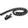 StarTech CMSCOILED2 Cable Management Sleeve Spiral kábelkötegelő fekete 2,5m 25mm