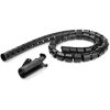 StarTech SPIRAL CABLE MANAGEMENT SLEEVE 45MMX2.5M /1.8X8.2 - BLACK