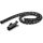StarTech SPIRAL CABLE MANAGEMENT SLEEVE 45MMX2.5M /1.8X8.2 - BLACK