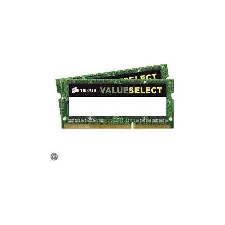 Corsair Value Select 16GB 1600MT/s DDR3 - SODIMM memória CL11 Kit of 2 zöld