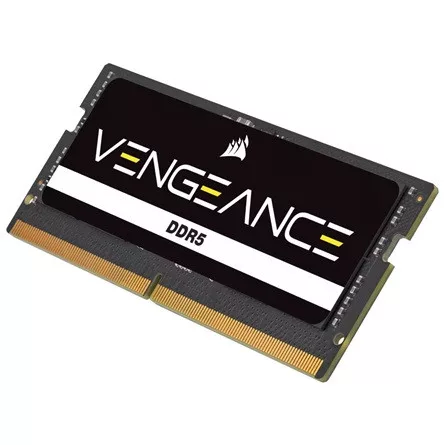 CORSAIR DDR5 4800MHz 16GB (1x16GB) SODIMM VENGEANCE RAM, fekete