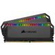 CORSAIR DDR4 32GB (2x16GB) 3200MHz Dominator PLATINUM RGB RAM, Fekete