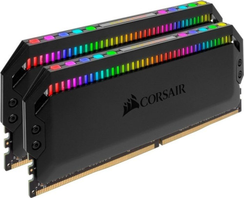 CORSAIR DDR4 32GB (2x16GB) 3466MHz Dominator PLATINUM RGB RAM, Fekete