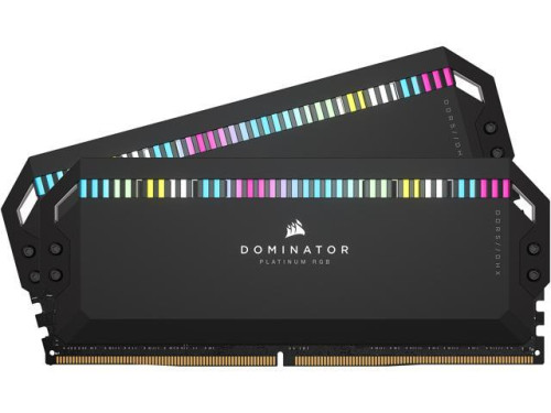 CORSAIR DDR5 6000MHz 32GB (2x16GB) XMP DOMINATOR PLATINUM RGB, fekete