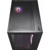 FSP CMT380B táp nélküli ablakos Mid Tower számítógépház fekete