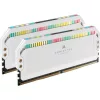 CORSAIR DDR5 5200MHz 64GB (2x32GB) XMP DOMINATOR PLATINUM RGB RAM, fehér