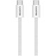 CANYON cable OnWire 60MG C-C 60W Magnet Braided 1m White